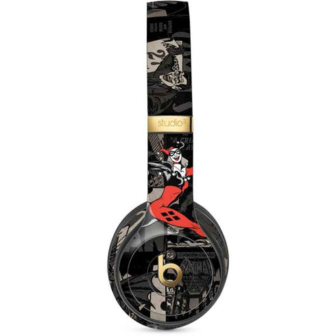 DC Comics Harley Quinn Vintage Action pose pattern Studio Wireless 3 Skin