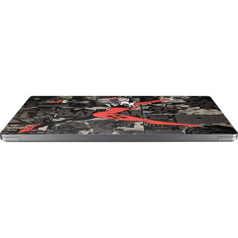DC Comics Harley Quinn Vintage Action pose pattern Universal Laptop 13in (10.6 x 7.6in) Skin