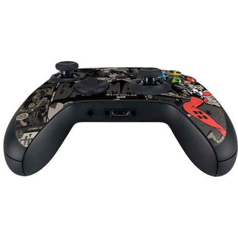 DC Comics Harley Quinn Vintage Action pose pattern Xbox Series X Controller Skin