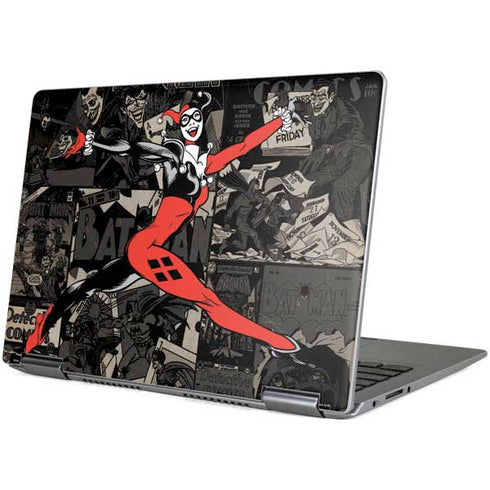 DC Comics Harley Quinn Vintage Action pose pattern Yoga 710 14in Skin