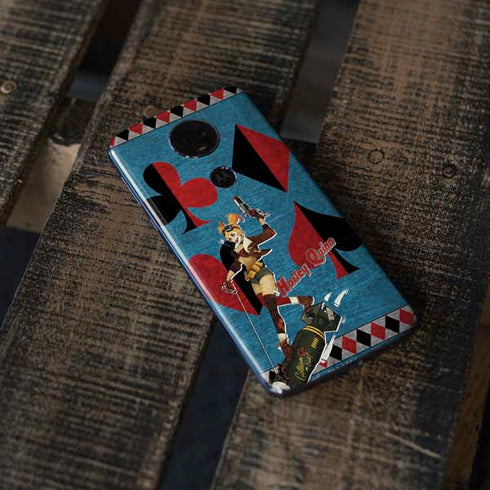 DC Comics Bombshells Harley Quinn Moto E5 Plus Skin