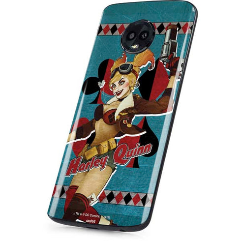 DC Comics Bombshells Harley Quinn Moto G6 Skin