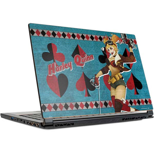 DC Comics Bombshells Harley Quinn MSI GS65 Stealth Laptop Skin