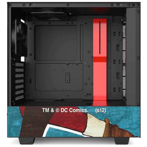 DC Comics Bombshells Harley Quinn NZXT H510 Compact ATX Mid-Tower Case Skin