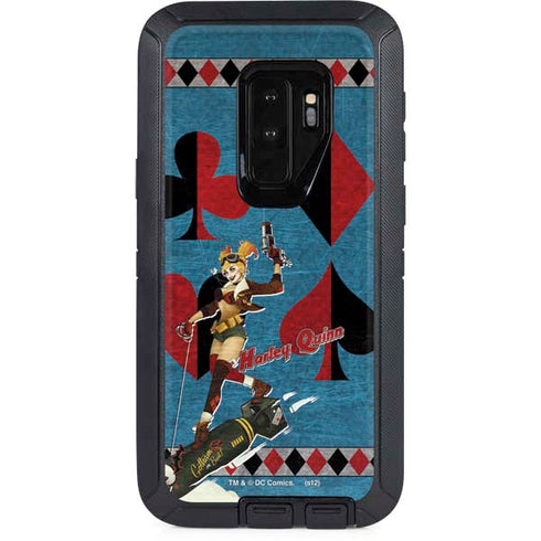 DC Comics Bombshells Harley Quinn Otterbox Defender Galaxy Skin
