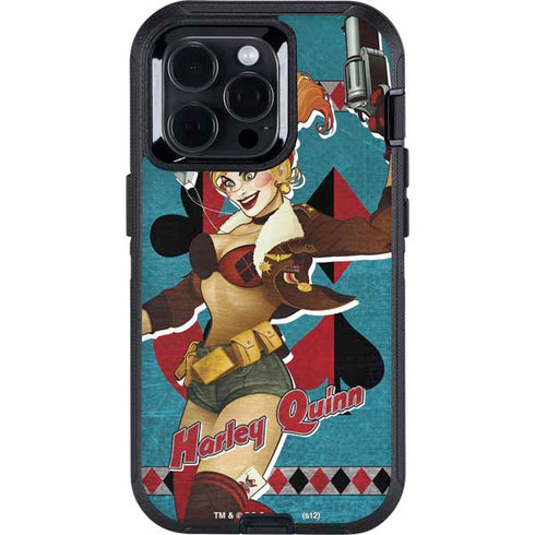 DC Comics Bombshells Harley Quinn Otterbox Defender iPhone Skin