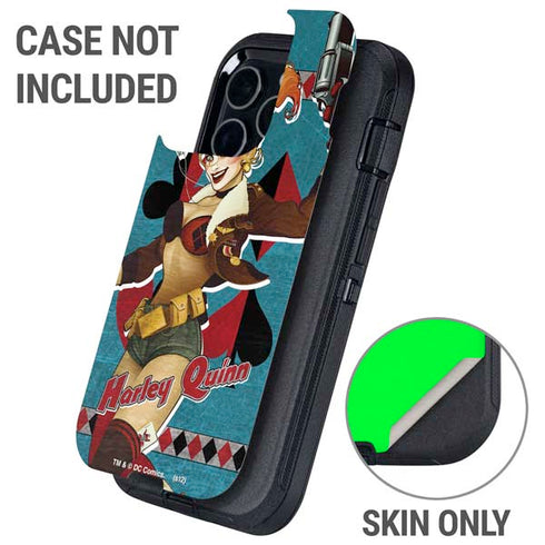 DC Comics Bombshells Harley Quinn Otterbox Defender iPhone Skin