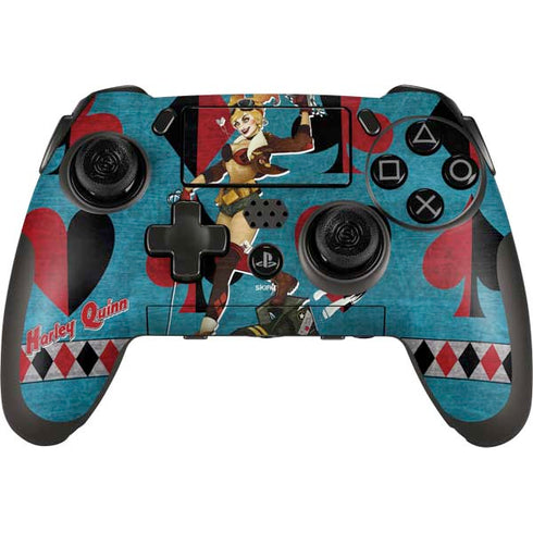 DC Comics Bombshells Harley Quinn PlayStation Scuf Vantage 2 Controller Skin