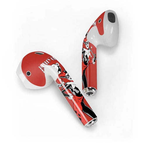 DC Comics Harley Quinn Classic Art Pose Apple AirPods Skin
