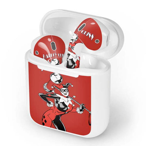 DC Comics Harley Quinn Classic Art Pose Apple AirPods Skin