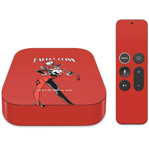 DC Comics Harley Quinn Classic Art Pose Apple TV Skin
