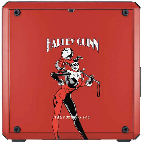 DC Comics Harley Quinn Classic Art Pose Cooler Master MasterBox Q300L Mini Tower Skin