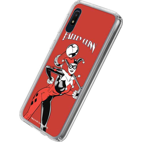 DC Comics Harley Quinn Classic Art Pose Galaxy A10e Clear Case