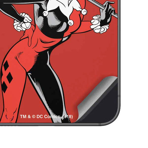 DC Comics Harley Quinn Classic Art Pose Galaxy A14 5G Skin