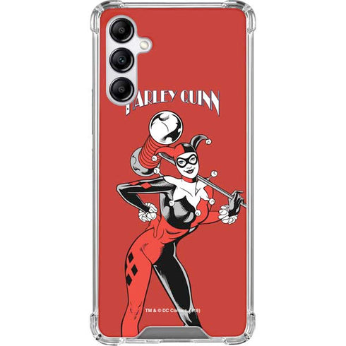 DC Comics Harley Quinn Classic Art Pose Galaxy A15 5G Clear Case