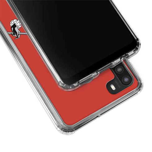 DC Comics Harley Quinn Classic Art Pose Galaxy A21 Clear Case
