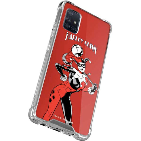 DC Comics Harley Quinn Classic Art Pose Galaxy A51 5G Clear Case