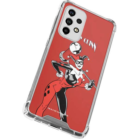 DC Comics Harley Quinn Classic Art Pose Galaxy A53 5G Clear Case