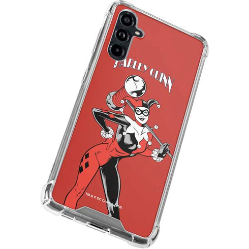 DC Comics Harley Quinn Classic Art Pose Galaxy A54 5G Clear Case