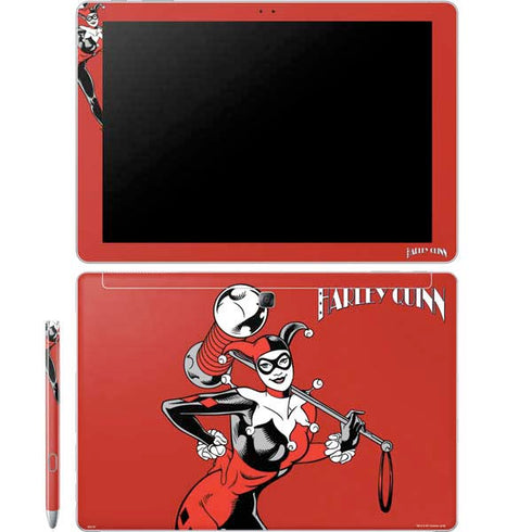 DC Comics Harley Quinn Classic Art Pose Galaxy Book 12in Skin