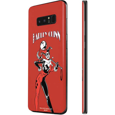 DC Comics Harley Quinn Classic Art Pose Galaxy Note 8 Skin