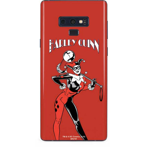 DC Comics Harley Quinn Classic Art Pose Galaxy Note 9 Skin