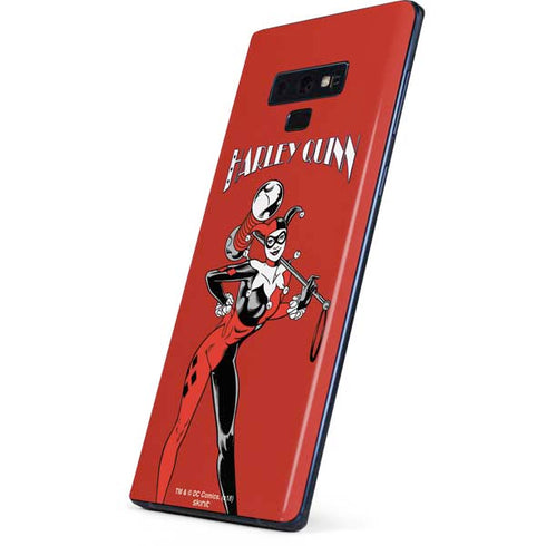 DC Comics Harley Quinn Classic Art Pose Galaxy Note 9 Skin