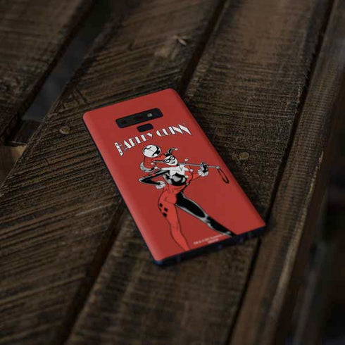 DC Comics Harley Quinn Classic Art Pose Galaxy Note 9 Skin