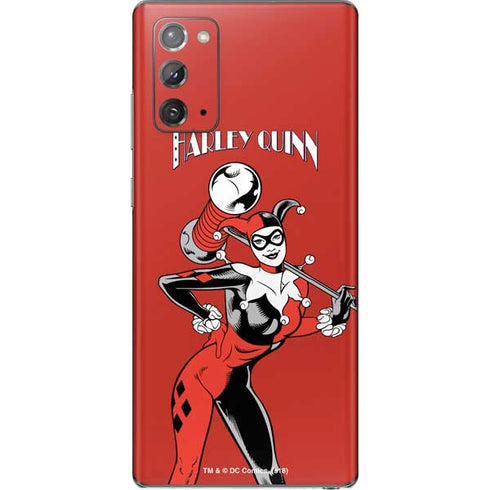 DC Comics Harley Quinn Classic Art Pose Galaxy Note20 5G Skin