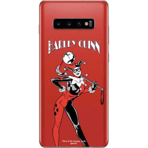 DC Comics Harley Quinn Classic Art Pose Galaxy S10 Plus Skin