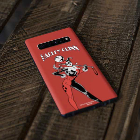 DC Comics Harley Quinn Classic Art Pose Galaxy S10 Skin