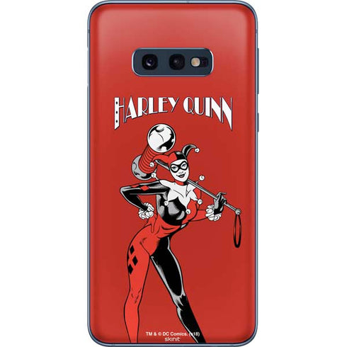 DC Comics Harley Quinn Classic Art Pose Galaxy S10e Skin