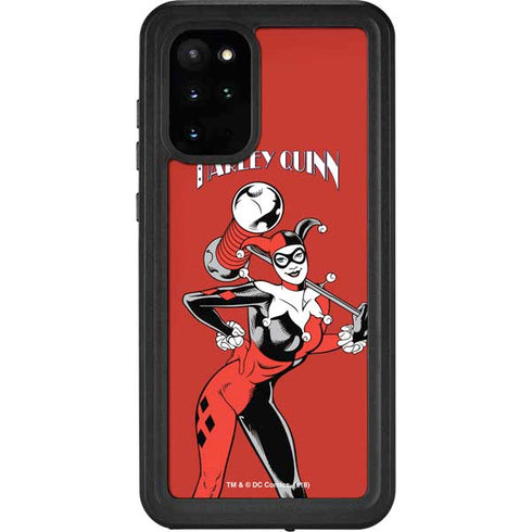 DC Comics Harley Quinn Classic Art Pose Galaxy S20 Plus Waterproof Case
