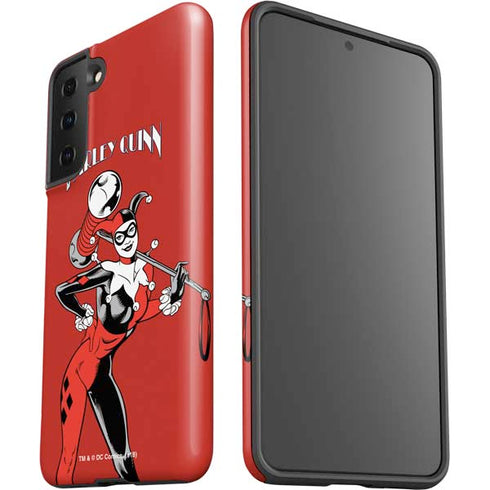 DC Comics Harley Quinn Classic Art Pose Galaxy S21 FE Pro Case