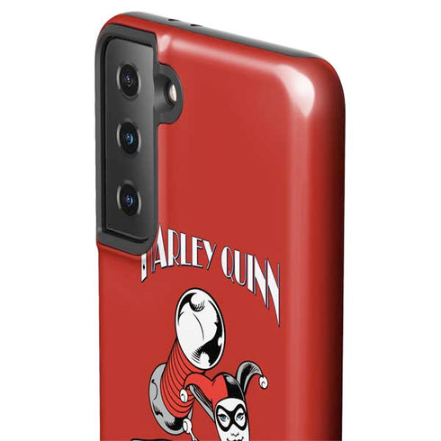 DC Comics Harley Quinn Classic Art Pose Galaxy S21 Plus 5G Pro Case