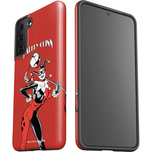 DC Comics Harley Quinn Classic Art Pose Galaxy S21 Plus 5G Pro Case