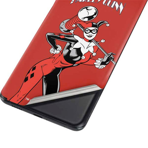 DC Comics Harley Quinn Classic Art Pose Galaxy S21 Plus 5G Skin