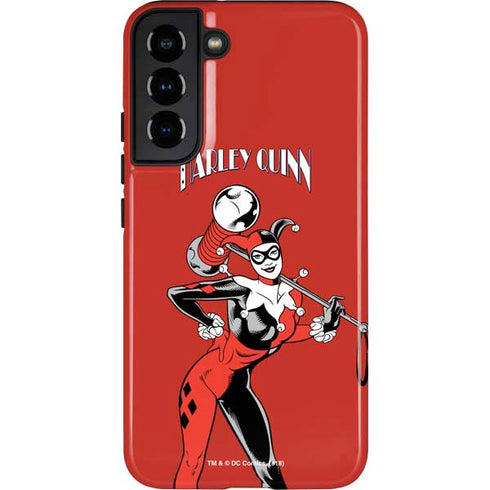 DC Comics Harley Quinn Classic Art Pose Galaxy S22 Plus Pro Case