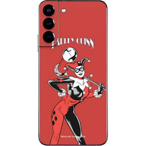 DC Comics Harley Quinn Classic Art Pose Galaxy S22 Plus Skin
