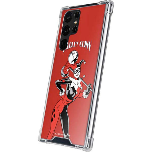 DC Comics Harley Quinn Classic Art Pose Galaxy S22 Ultra Clear Case