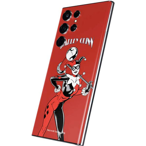 DC Comics Harley Quinn Classic Art Pose Galaxy S22 Ultra Skin