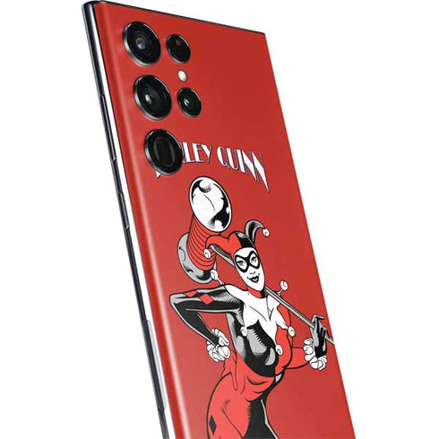 DC Comics Harley Quinn Classic Art Pose Galaxy S22 Ultra Skin