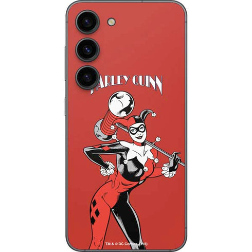 DC Comics Harley Quinn Classic Art Pose Galaxy S23 Skin
