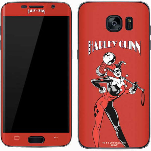 DC Comics Harley Quinn Classic Art Pose Galaxy S7 Skin