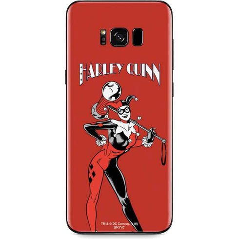 DC Comics Harley Quinn Classic Art Pose Galaxy S8 Skin
