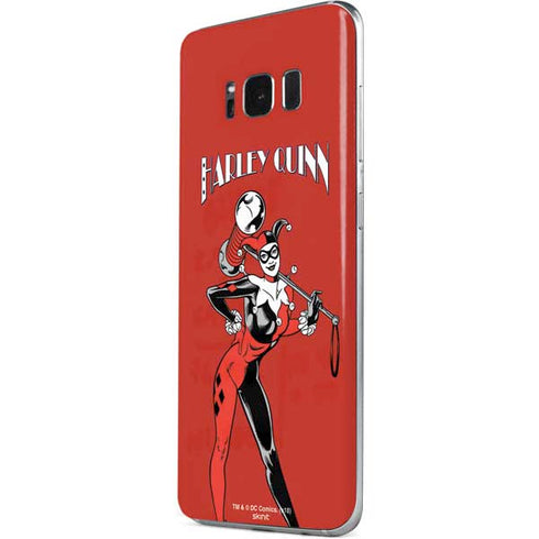 DC Comics Harley Quinn Classic Art Pose Galaxy S8 Skin