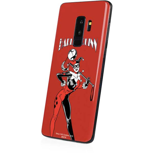DC Comics Harley Quinn Classic Art Pose Galaxy S9 Plus Skin