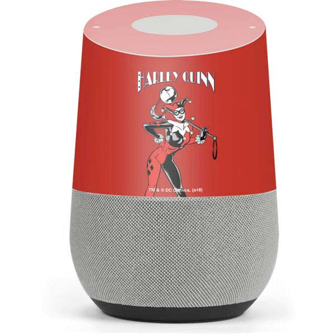 DC Comics Harley Quinn Classic Art Pose Google Home Skin