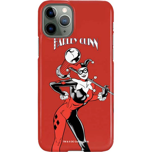DC Comics Harley Quinn Classic Art Pose iPhone 11 Pro Lite Case