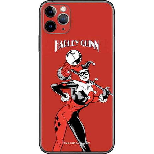 DC Comics Harley Quinn Classic Art Pose iPhone 11 Pro Max Skin